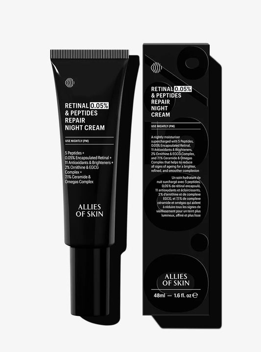 Retinal 0.05% & Peptides Repair Night Cream (48ml)