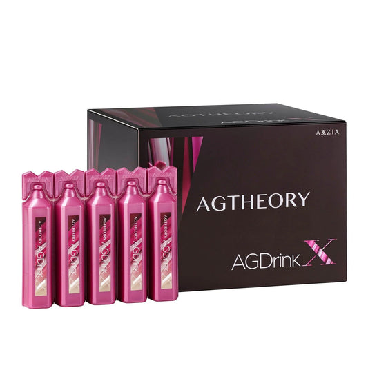 AXXZIA AG Theory AG Drink X – 30 Bottles | Power & Beauty Collagen Supplement