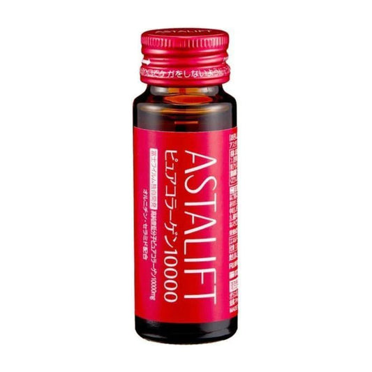 Astalift Drink Pure Collagen 10000 – Pack of 10 Bottles | High-Potency Collagen Beauty Drink